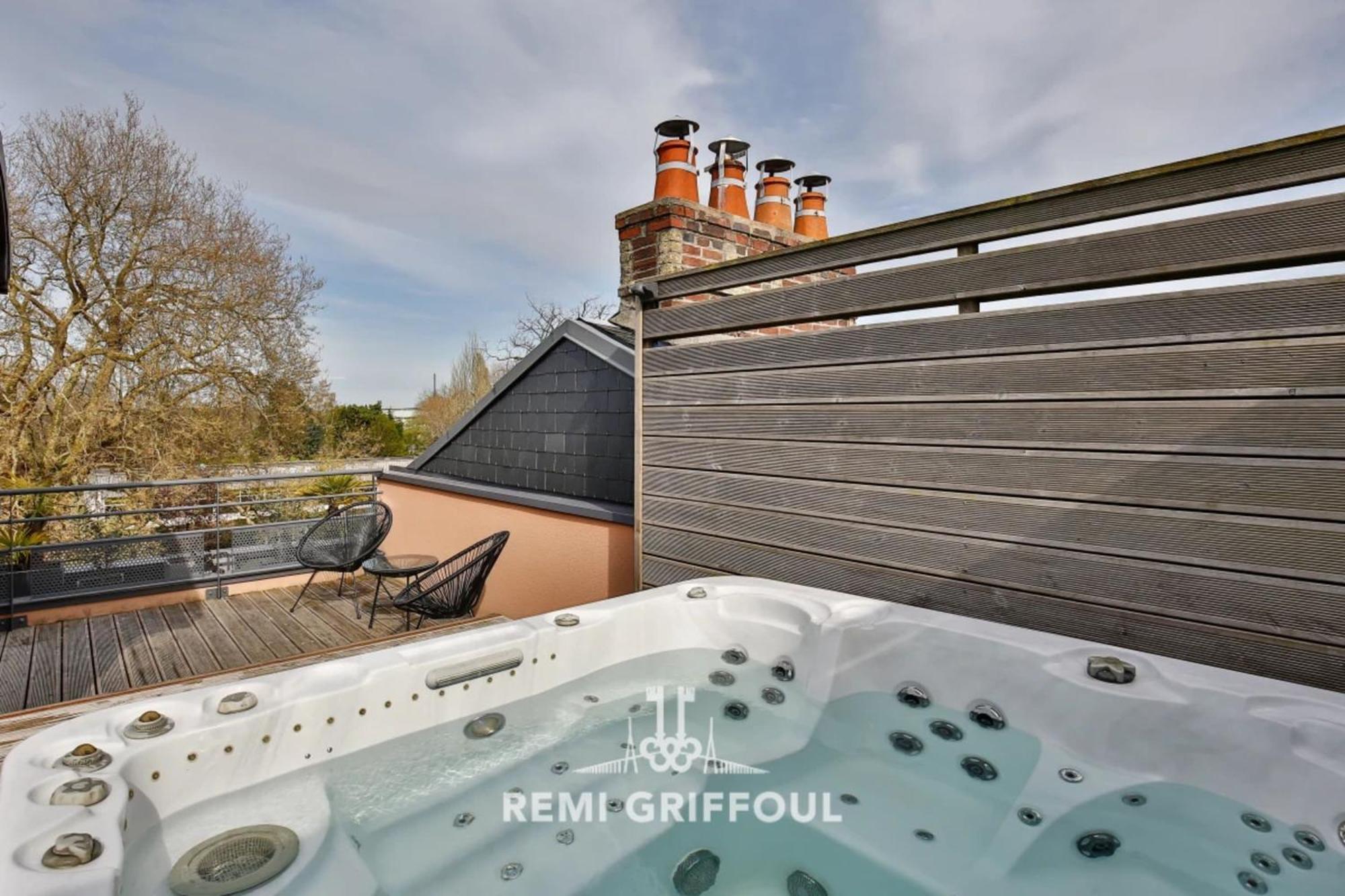 The Cosmopolitan Architect Design Home With Rooftop Jacuzzi 8 Guests Honfleur Eksteriør billede